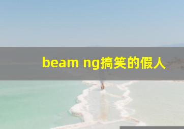 beam ng搞笑的假人